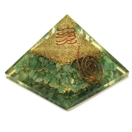 Green Aventurine Orgone Pyramid