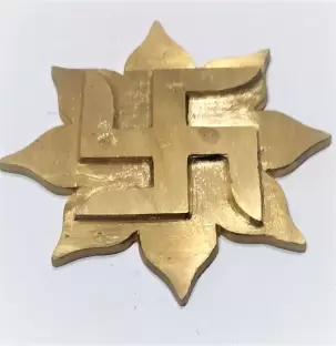 brass Ashtdal swastika