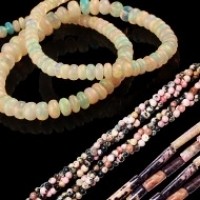 Opal Necklace Mala