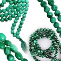 Malachite Necklace Mala