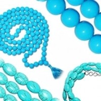 Turquoise Necklace Mala