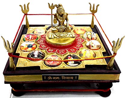 God Shiva Yantra Chowki